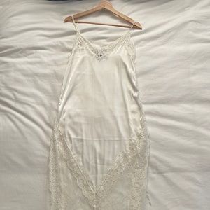 Lioness hideaway maxi lace slip dress